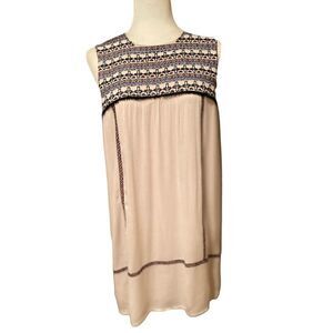 CiCi Dress Size Small Embroidered Midi
